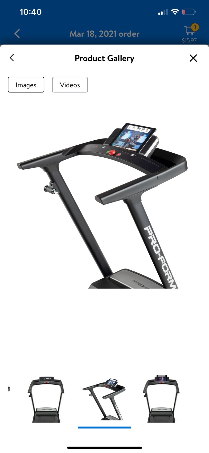 Treadmill Proform Cadence Wlt Caminadora Lt Treadmill Proform