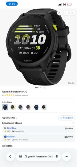 Garnin Forerunner 70