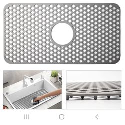 NEW Twinnet YR Silcone Sink Protector Mat