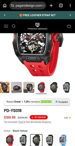 RELOJ PAGANI ⌚️ ⌚️ ⌚️