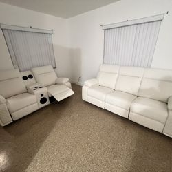 Sofá Reclinable Eléctrico Con Bocina 🌟 🆕 