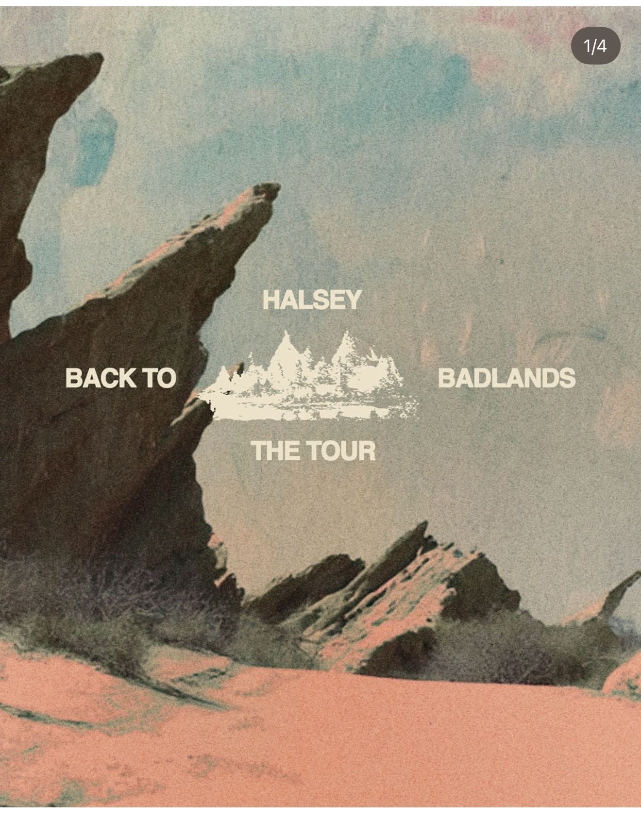 Halsey back To Badlands Tickets