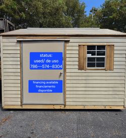 shed casita de patio 10x12 delivery included