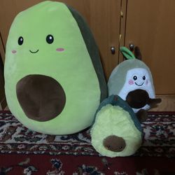 Avocado Family Plush Toys $10 All