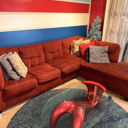L shaped couch 