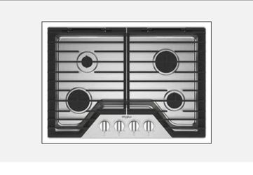 WCGK5030PS Whirlpool 30" Gas Cooktop