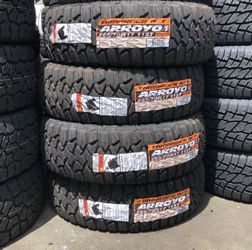 βΌοΈπ¨vendo set de llantas 265 70 17 arroyo tires R/T