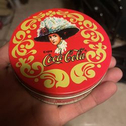 Coca Cola Coaster Set of 6 in Coca Cola Tin Collectors 
