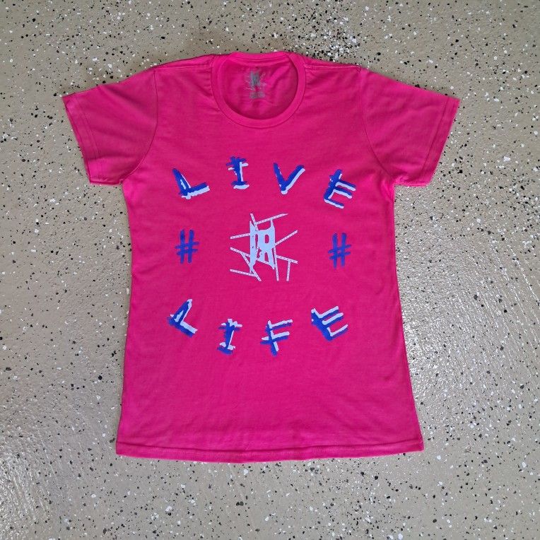 Live Life Women's Premium Large Tshirt
