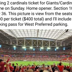 Cardinals vs Giants