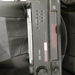 Pioneer Receiver With 2 Sony Speakers