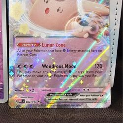 Clefable EX holofoil bundle (pokemon tcg)