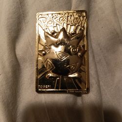 Pokemon 23KT Gold Special Edition 