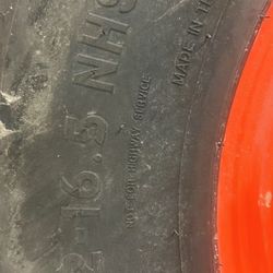 Kubota/Bobcat Rims And Tires 