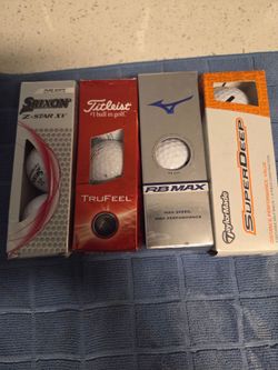 Titleist, Taylor Made, RB Max, Srixon