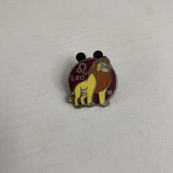 The Lion King ~ Mufasa Leo Zodiac Sign Collection Disney Pin
