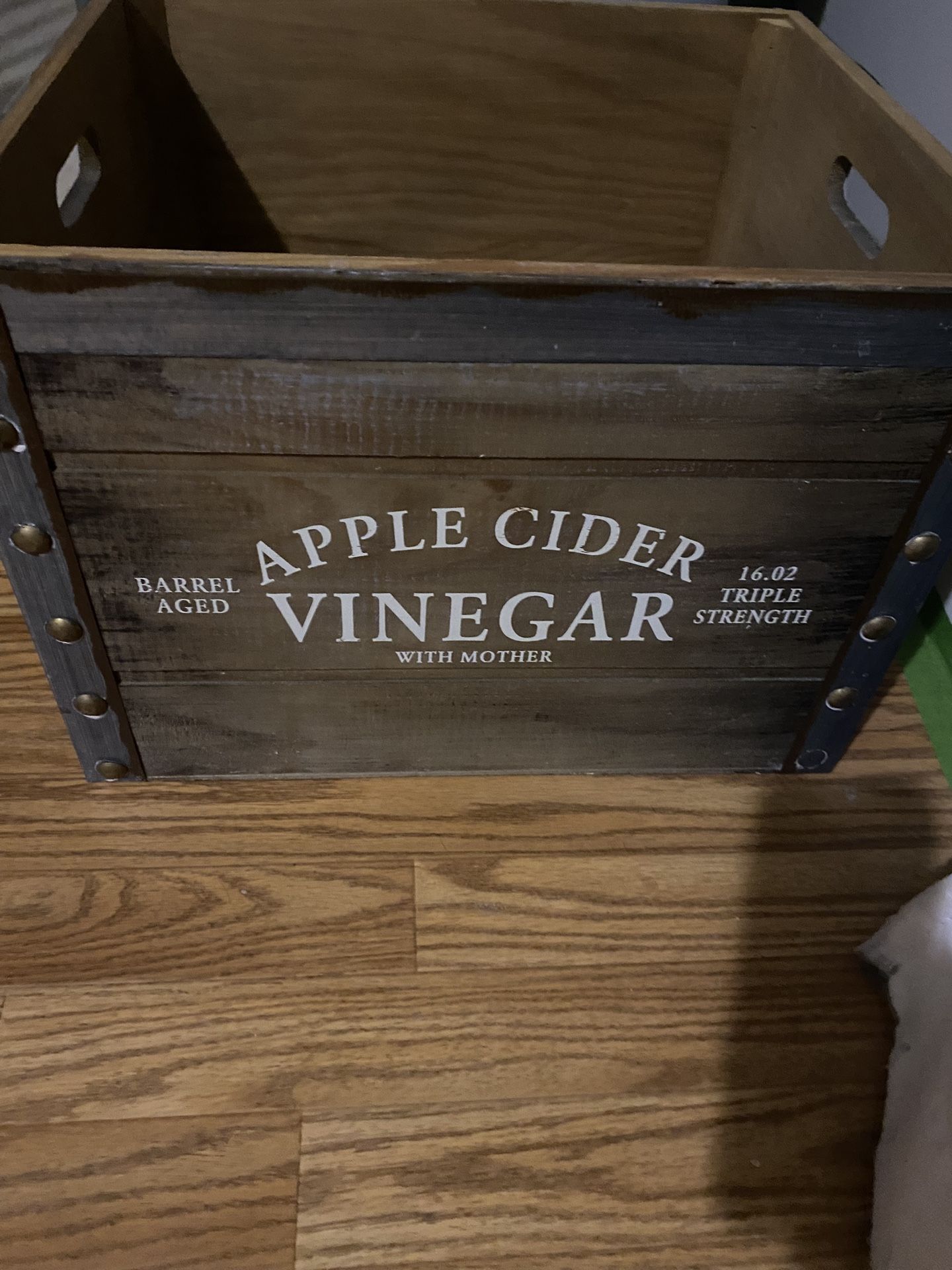 Decorative Wood Crate