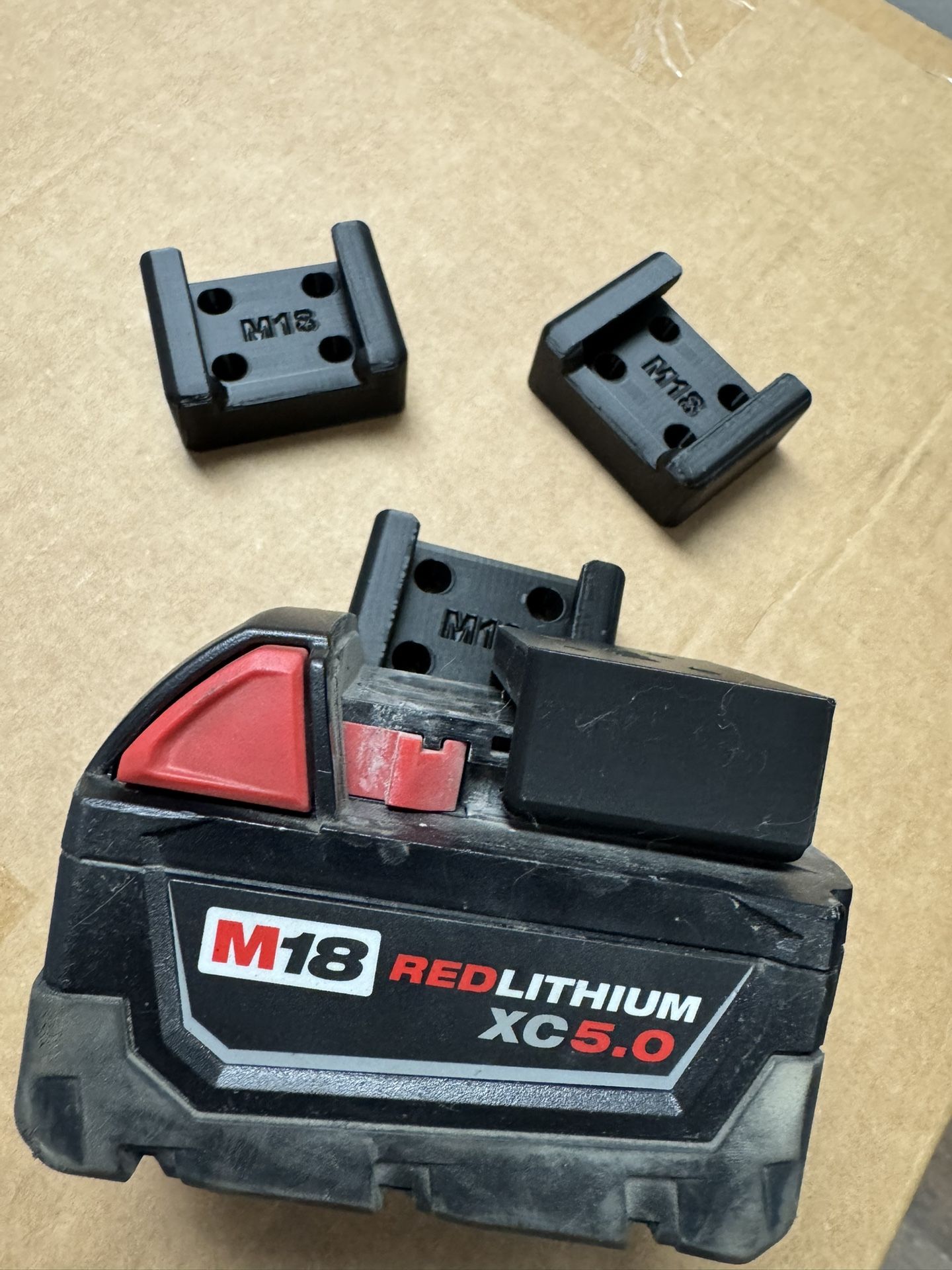 Milwaukee M18 Battery Holders