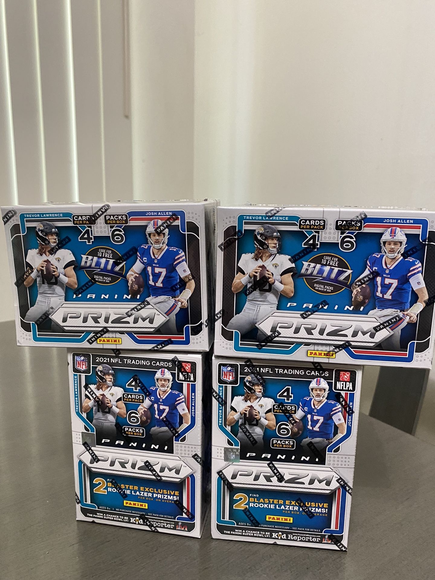 2021 Panini Prizm NFL Blaster Boxes (4) for Sale in Anaheim, CA - OfferUp