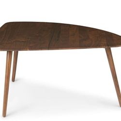 Amoeba 35" Coffee Table - Walnut