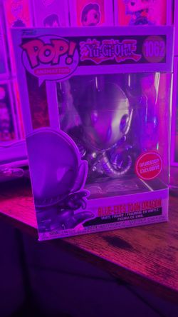 Funko Pop! Animation Yu-Gi-Oh! Blue-Eyes Toon Dragon #1062 GameStop Excl