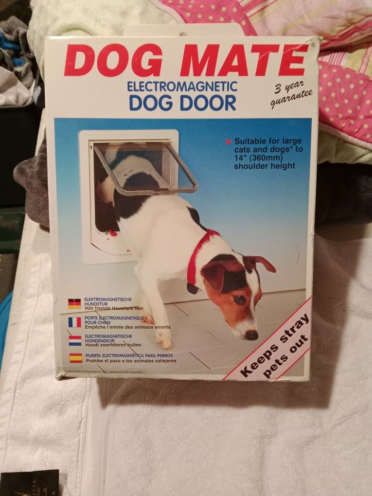 ElectroMagnetic Dog Door
