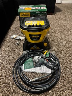 Wagner Control Pro 130 Paint Sprayer with T2 Gun, High Efficiency Open box item appears new! The Wagner Control Pro 130 Paint Spraye