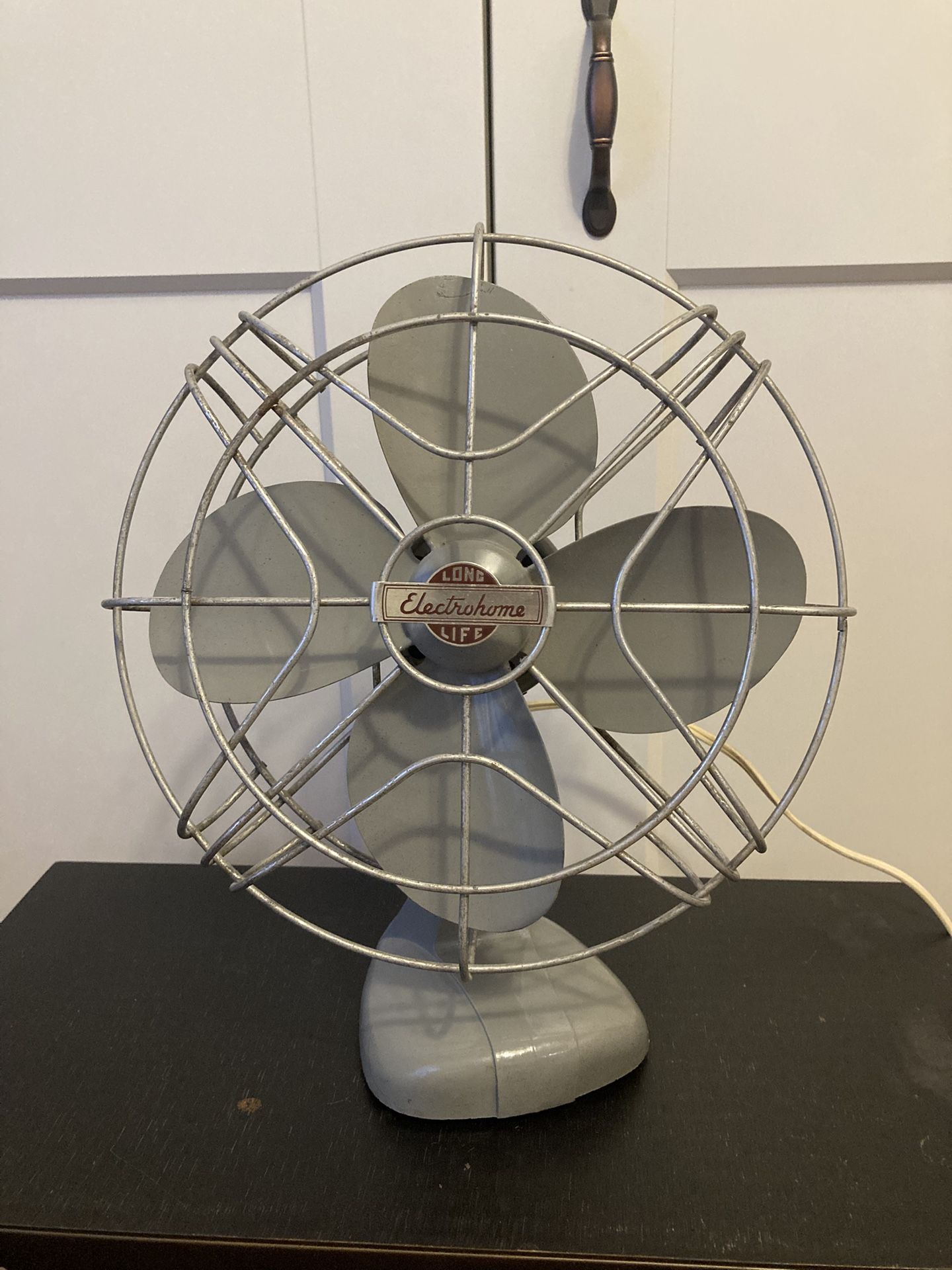 Vintage Electrohome Long Life Fan