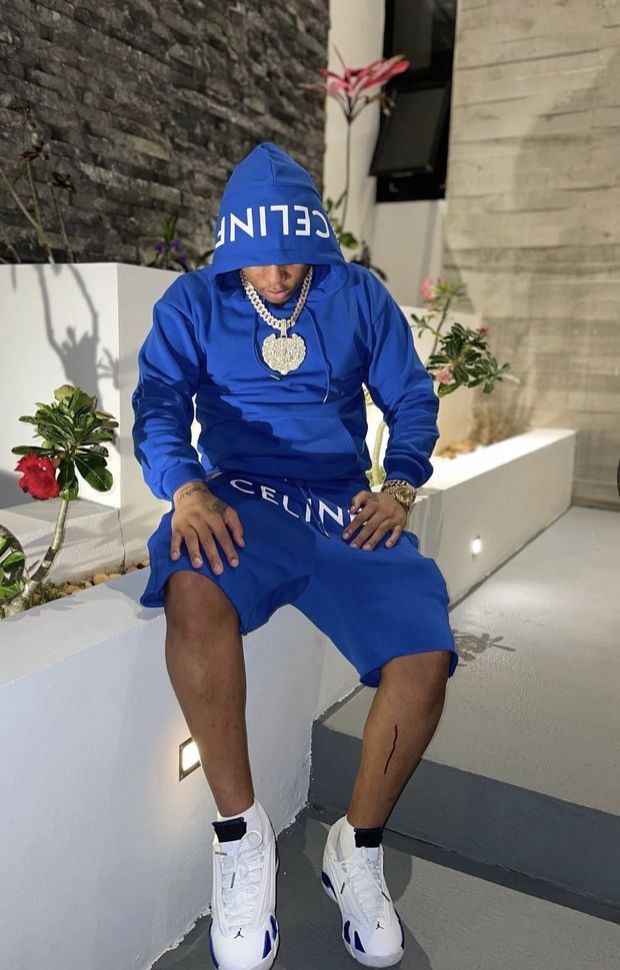 Blue CELINE Hoodie