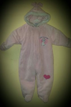 Disney brand winter coveralll 6-9mos