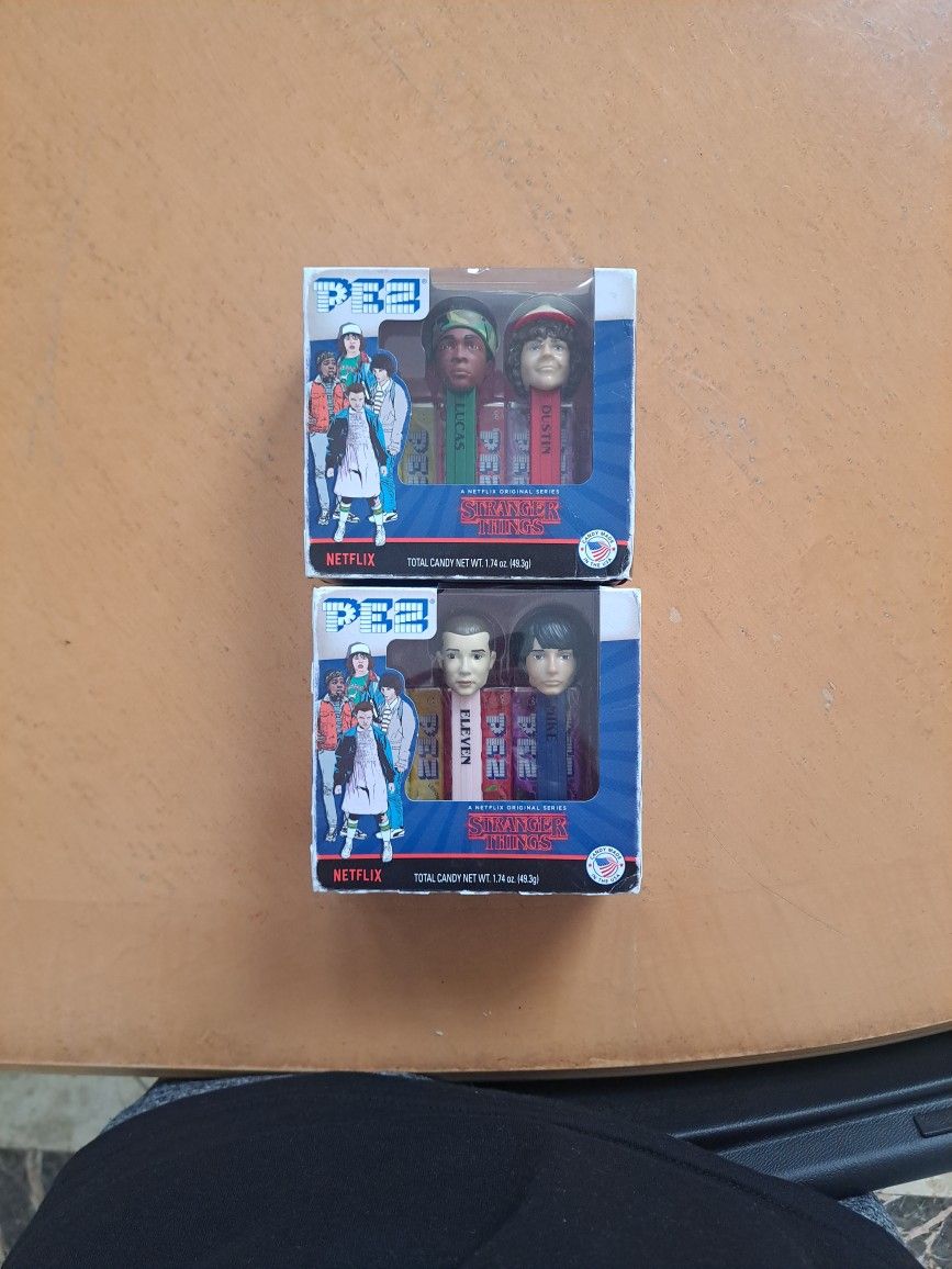 Stranger Things Pez Dispenser Set