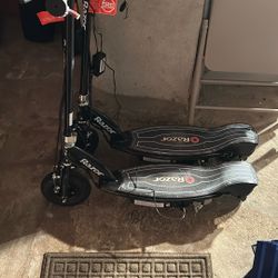 Razor Scooters Two Of Them