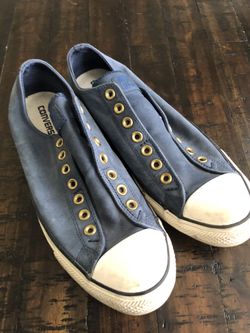 Converse Suede/Leather Slip On Shoe 9.5