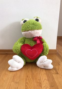 20 inch very soft plush frog