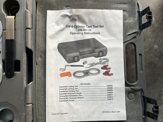 GM 6-Cylinder Cam Tool Set – 3.0L & 3.2L