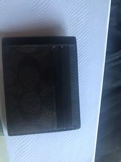 Coach card holder