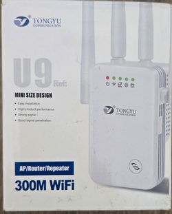 Dual Band 2.4G 5G WiFi Repeater 300 Mbps 1200Mbps Range Extender Signal Booster