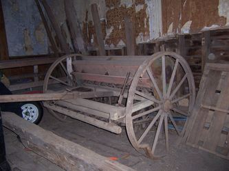 ANTIQUE CORN ROWER