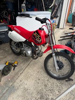 honda xr70r dirt bike 2000