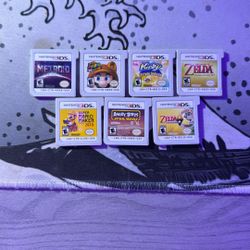 Assorted 3ds games