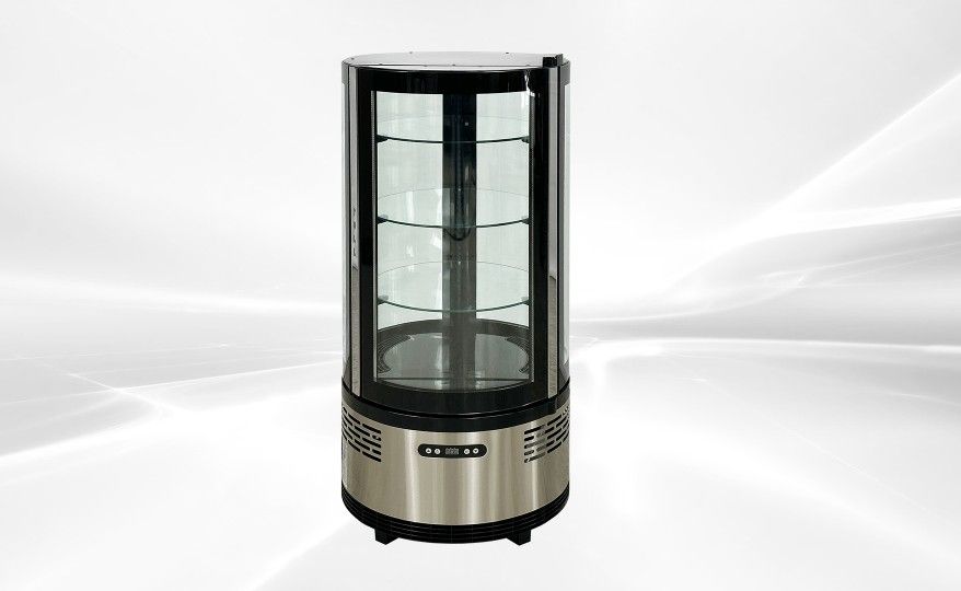 NSF Countertop Curved Glass Refrigerated Bakery case ARC100R