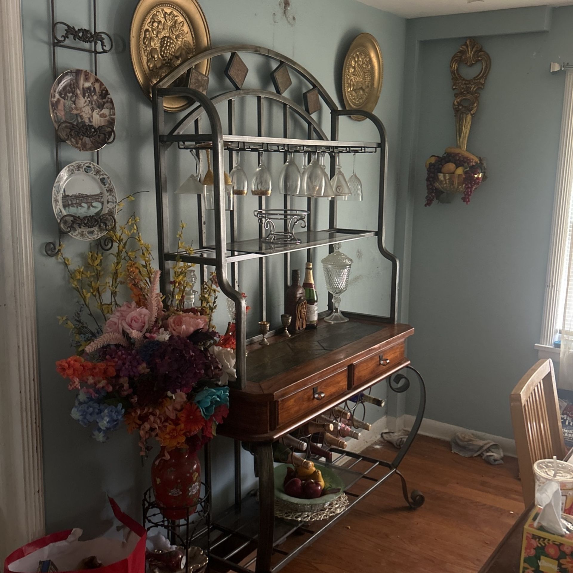 Wine Table Rack 75 In. Tall 36 In Wide