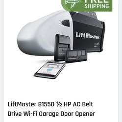 Liftmaster 8155 $300 includes installation