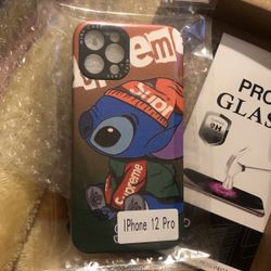 Stich Case For iPhone 12 Pro And Screen Protector