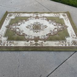 Bristol Fallon Green 2 ft. 7 in. x 7 ft. 4 in. Area Rug