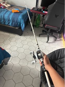 Abu garcia baitcaster combo