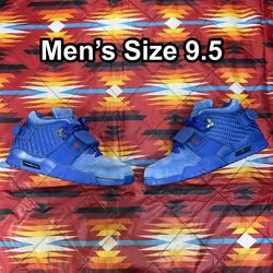 Nike Air Trainer V Cruz Premium Men's Size 9.5 Shoes 812637-400 'Rush Blue'