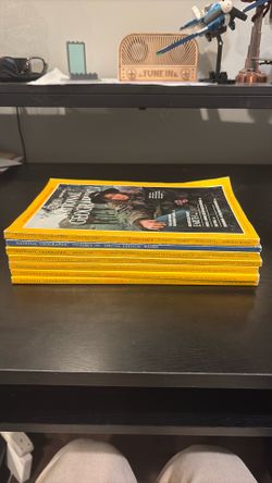 Set of National Geographic Magazines