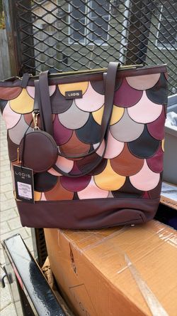 Lodis Leather Tote Bag with Coin Pouch
