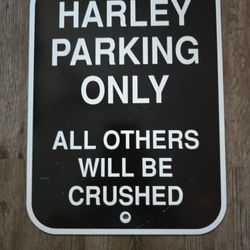 Harley Parking Only